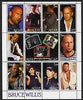 Altaj Republic 2000 Bruce Willis perf sheetlet containing set of 12 values unmounted mint