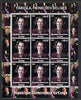 Congo 2000 The Belgian Royal Family - Queen Fabiola perf sheetlet containing 9 values unmounted mint