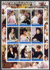 Somalia 2002 Impressionists - Berthe Morisot imperf sheetlet containing 9 values unmounted mint