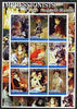 Somalia 2002 Impressionists - Pierre Auguste Renoir imperf sheetlet containing 9 values unmounted mint