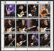 Tatarstan Republic 2000 Sting perf sheetlet containing 12 values unmounted mint