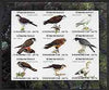 Turkmenistan 2000 ? Birds of Prey imperf sheetlet containing 9 values unmounted mint