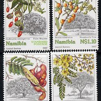 Namibia 1997 Trees perf set of 4 unmounted mint, SG 740-43*