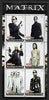 Congo 2003 Matrix (Sci-Fi) perf sheetlet containing set of 6 values unmounted mint