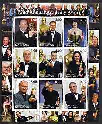 Tadjikistan 2000 The 72nd Academy Awards perf sheetlet containing set of 9 values unmounted mint