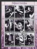 Benin 2002 Photographic Art by Helmat Newton perf sheet containing 9 values, unmounted mint