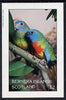 Bernera 1982 Parrots imperf deluxe sheet (£2 value) unmounted mint