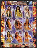 Congo 2005 Heidi Klum (Model) perf sheetlet containing 9 values unmounted mint