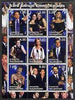 Tadjikistan 2001 53rd Annual Emmy Awards perf sheetlet containing 9 values (showing Streisand, etc) unmounted mint