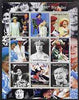 Kyrgyzstan 2000 Queen Mother's 100th Birthday #1 perf sheetlet containing 9 values unmounted mint