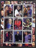 Kyrgyzstan 2001 MTV Video Awards perf sheetlet containing 9 values unmounted mint (U2, Britney, Mick Jagger, Pamela Anderson, etc)