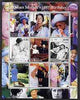Tadjikistan 2000 Queen Mother's 100th Birthday #2 perf sheetlet containing 9 values unmounted mint