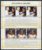 Haiti 2005 Pope John Paul II perf sheetlet #2 (Text in Polish) containing 2 values each x 3, unmounted mint (inscribed 17)