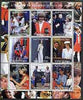 Kyrgyzstan 2000 A Tribute to Princess Diana #1 perf sheetlet containing 9 values unmounted mint