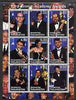 Tadjikistan 2001 The 73rd Academy Awards perf sheetlet #2 containing 9 values unmounted mint