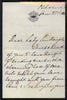 Great Britain 1880 Handwritten letter from PRINCESS BEATRICE on monogrammed note-paper sent from Osborne House thanking Lady Southampton her for a box of caramels brought back from Paris.,The Princess wrote '.. and I can assure yo……Details Below