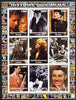 Congo 2003 History of the Cinema #15 imperf sheetlet containing 9 values unmounted mint (Showing Michael Douglas & Clark Gable)