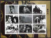 Congo 2003 The Beatles (John Lennon & Yoko) imperf sheetlet containing 9 values, unmounted mint