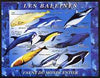 Somalia 2003 Whales & Dolphins imperf sheetlet containing 9 values unmounted mint