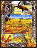 Kyrgyzstan 2004 Fauna of the World - Prairies of N America imperf sheetlet containing 6 values unmounted mint