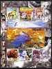 Kyrgyzstan 2004 Fauna of the World - Tundra imperf sheetlet containing 6 values unmounted mint