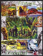 Kyrgyzstan 2004 Fauna of the World - African Forests #2 imperf sheetlet containing 6 values unmounted mint