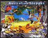 Kyrgyzstan 2004 Fauna of the World - Australian Steppes imperf sheetlet containing 6 values unmounted mint