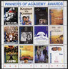 Mordovia Republic 2001 Academy Awards - Best Pictures 1978-1989 perf sheetlet containing set of 12 values unmounted mint