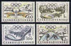 Czechoslovakia 1968 Grenoble Winter Olympics set of 4 unmounted mint, SG1714-17