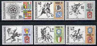 Czechoslovakia 1970 Mexico World Cup Football Championships set of 6 unmounted mint, SG1907-12