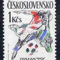 Czechoslovakia 1990 World Cup Football Championships, Italy unmounted mint SG3024*