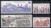 Czechoslovakia 1967 International Tourist Year set of 4 unmounted mint, SG1628-31