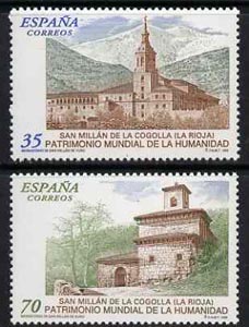 Spain 1999 World Heritage Sites set of 2 unmounted mint, SG 3595-96