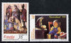 Spain 1999 Christmas set of 2 unmounted mint, SG 3624-25