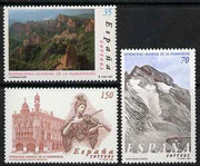 Spain 2000 UNESCO World Heritage Sites set of 3,unmounted mint, SG3674-76