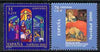 Spain 2000 Christmas set of 2,unmounted mint, SG3704-05