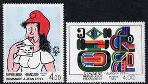 France 1983 Philatelic Creations set of 2,unmounted mint, SG2578-79