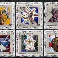 Rwanda 1970 Discovery of Quinine 150th Anniversary set of 6 fine used, SG 377-82