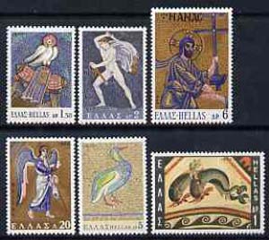 Greece 1970 Greek Mosaics set of 6 unmounted mint, SG 1125-30
