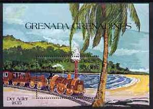Grenada - Grenadines 1984 Adler $5 m/sheet unmounted mint, from locomotives set, SG MS635(b)