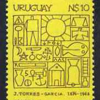 Uruguay 1979 Death Anniversary of Joaquim Torres-Garcia (artist) unmounted mint, SG1719