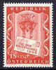 Austria 1956 Stamp Day 1s + 25g unmounted mint SG 1286
