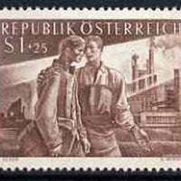 Austria 1955 Returned Prisoner-of-war Relief fund unmounted mint, SG1276