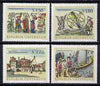 Austria 1966 Austrian National Library set unmounted mint, SG1480-83