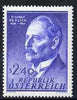 Austria 1958 Birth Centenary of Dr Oswald Redlich (historian) unmounted mint, SG1332