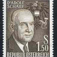 Austria 1960 President Adolf Scharf 70th Birthday 1s 50 unmounted mint, SG1353