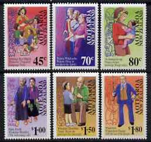 New Zealand 1995 Maori Language Year set of 6 unmounted mint, SG1875-80