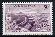 Algeria 1956 Town View 30f from set of 2 unmounted mint, SG 369*