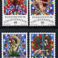 Liechtenstein 1977 Signs of the Zodiac (3rd series) - Scorpio, Sagittarius, Capricorn & Aquarius - unmounted mint SG710-13