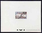 France 1959 Bridge at Tancarville 30f epreuve de luxe sheet in issued colours, as SG 1438